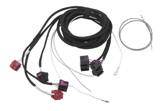 Seat heating with seat adjustment cable set for Audi A6 4B