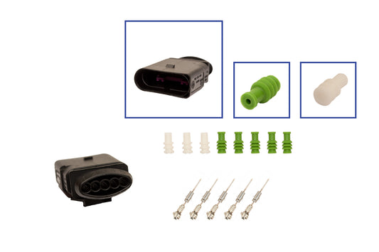 Repair kit connector 5 pin 6N0 973 805 plug housing for VW Audi Seat Skoda