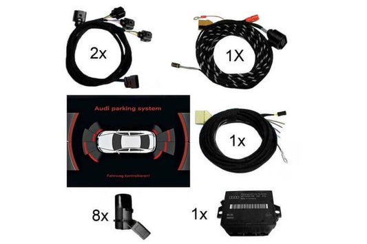 APS Parking System Plus Front & Rear Retrofit for Audi A8 4H