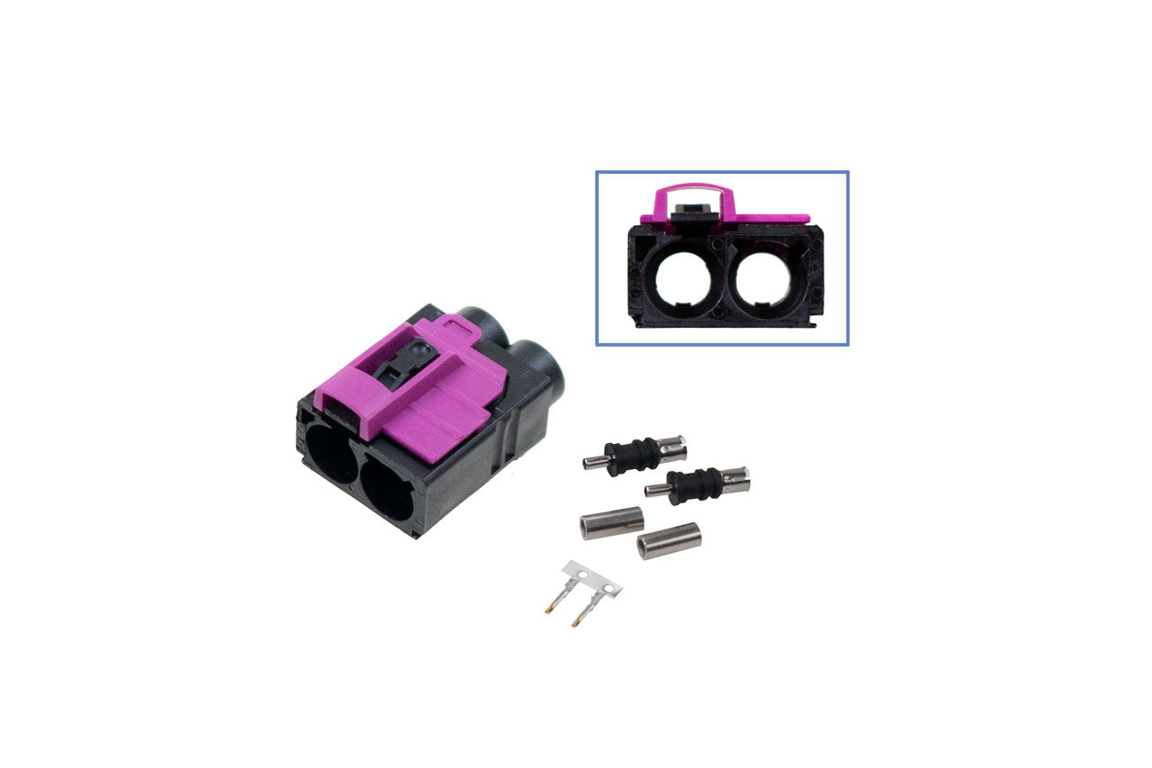 FAKRA double socket - female