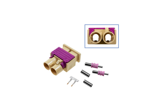 FAKRA double pen - male