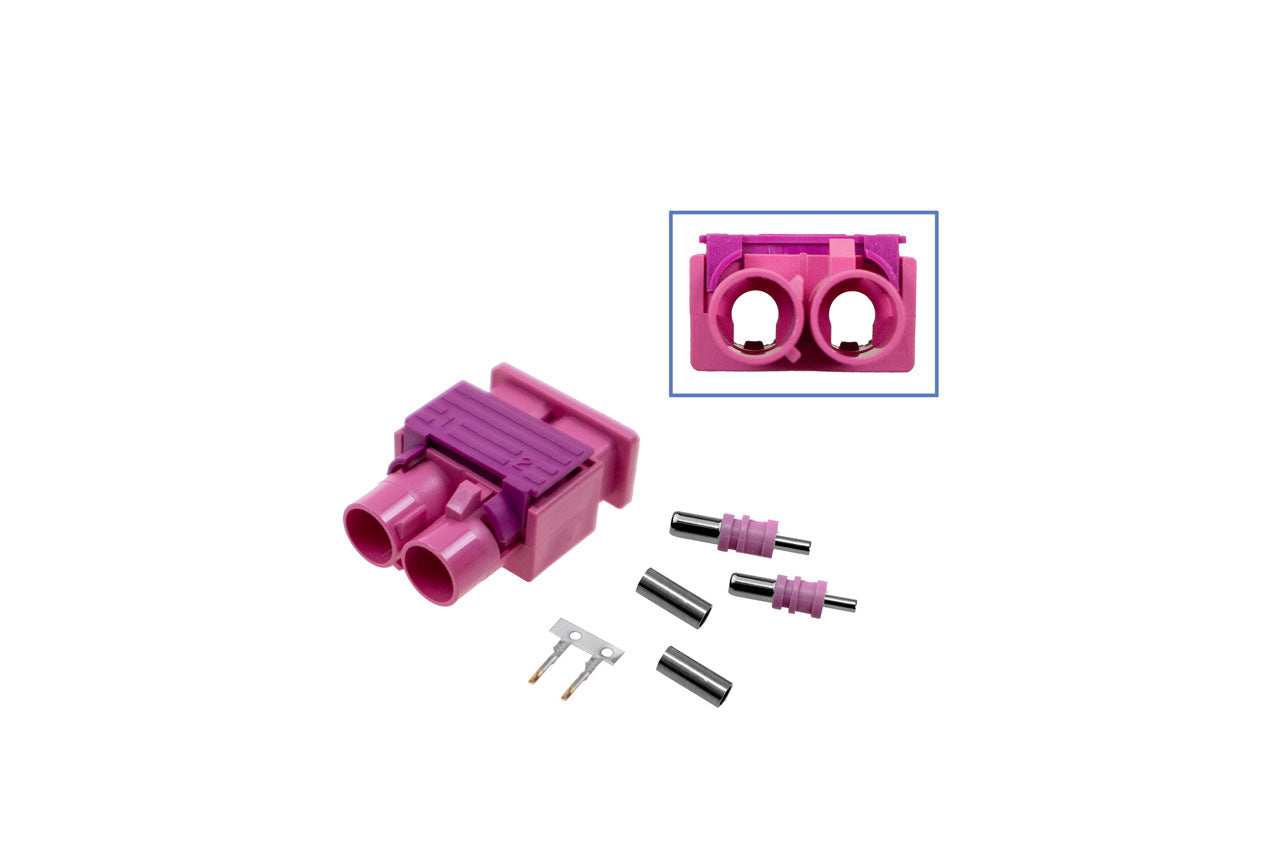 FAKRA double pen - male