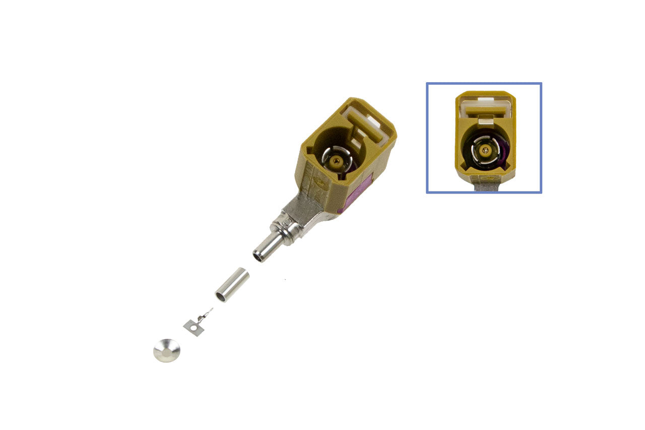 FAKRA socket - angled