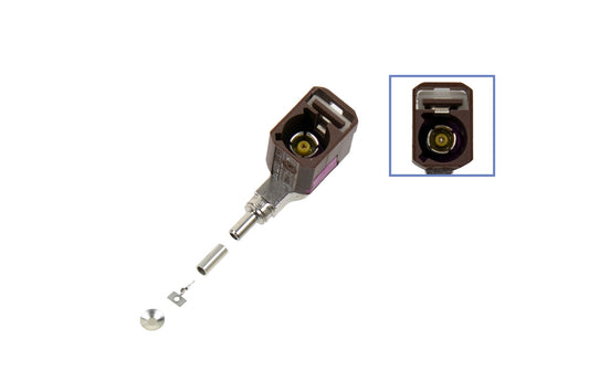 FAKRA socket - angled