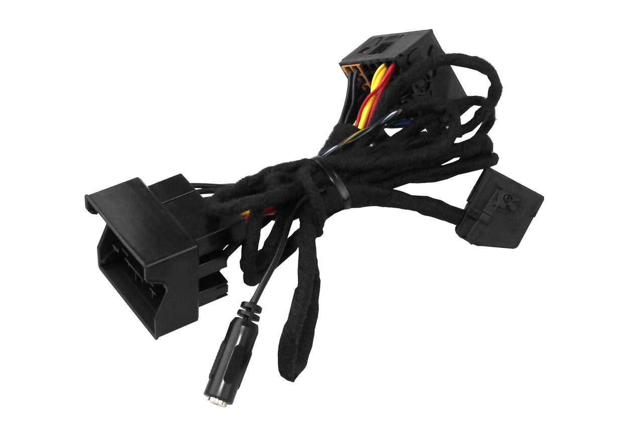 Cable set spare part for the FISCON handsfree Quadlock Audi, VW, Skoda
