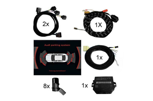 APS+ Audi Parking System Plus - Front + Back for Audi A3 8P