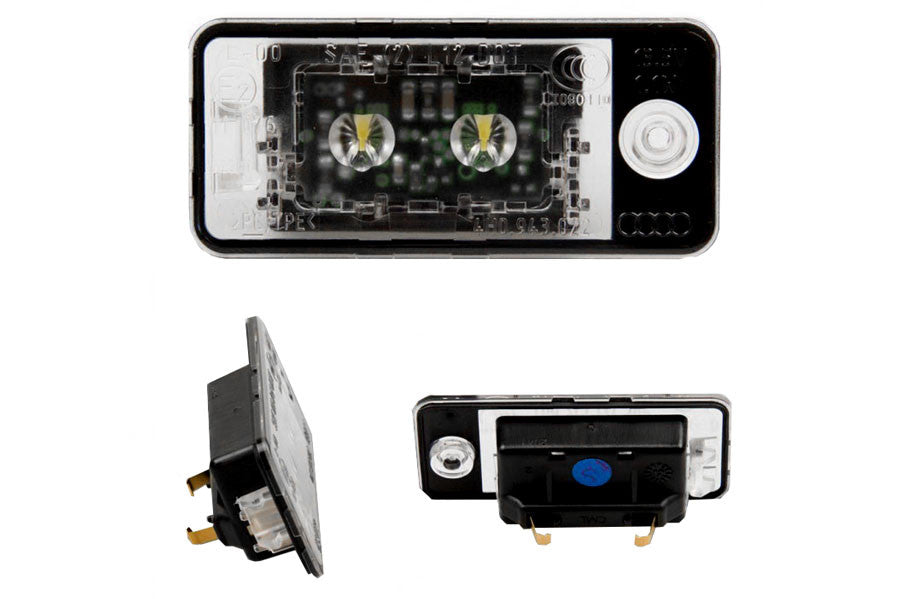 LED license plate light original Audi - 4H0 943 021, 4H0 943022