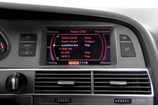 FISTUNE DAB, DAB+ Integration for Audi MMI 2G