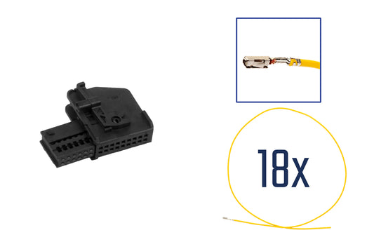 18 pin plug set