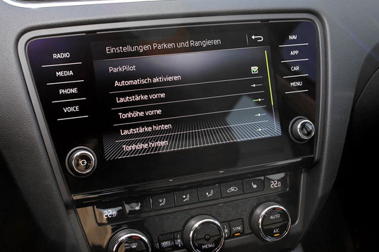 Complete set OPS parking system Park Pilot for Skoda Octavia 5E