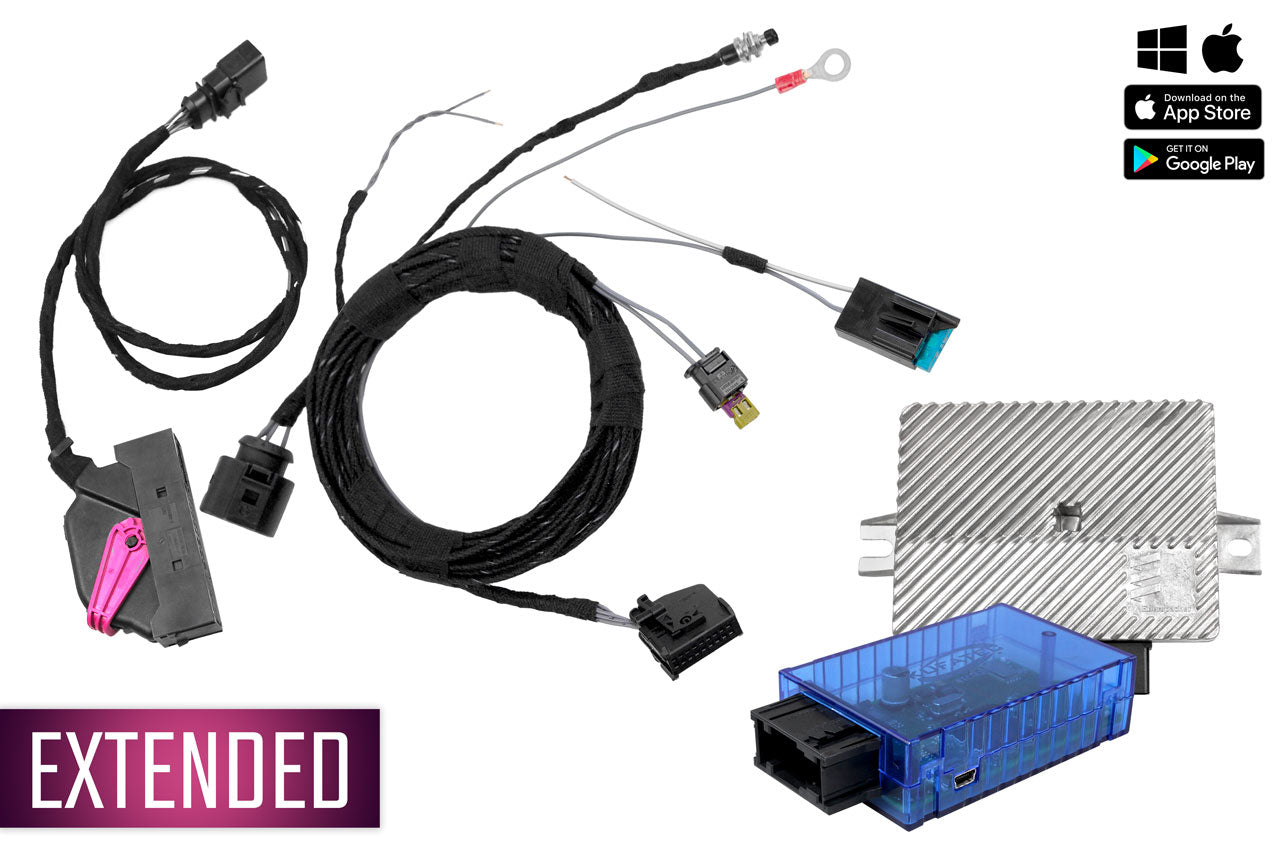 Complete kit Active Sound incl. Sound Booster for Audi Q7 4M