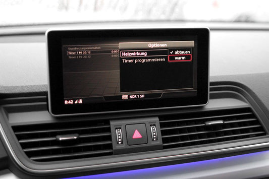 Retrofit kit auxiliary heating for Audi Q5 FY