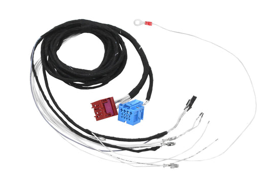 Cable set swiveling trailer hitch - central electrics for Audi A6 4F