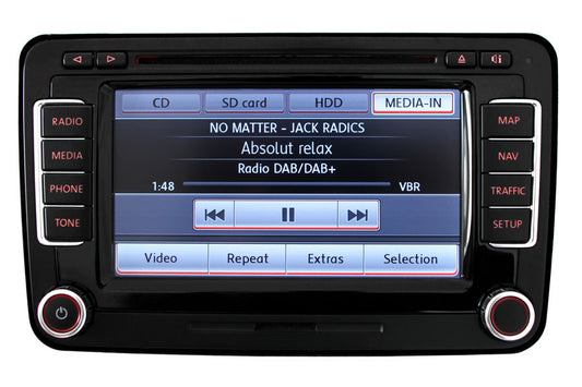 FISTUNE DAB, DAB+ integration Can Bus Plug & Play  for Audi, VW, Skoda, Seat