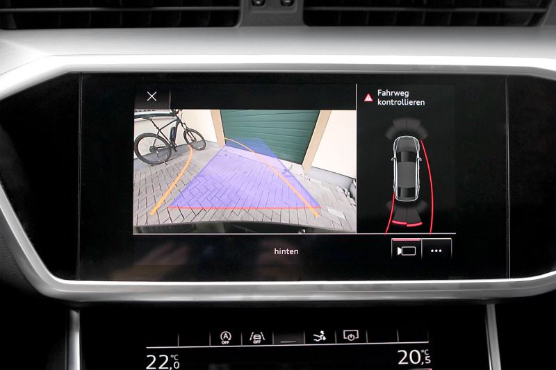 Audi A7 4K Original reversing camera