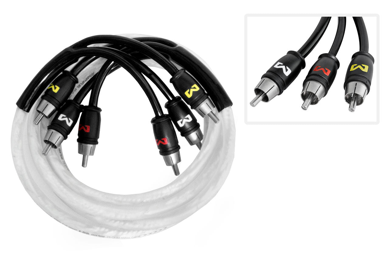 AV Cable Ampire 100 cm, 3-channel