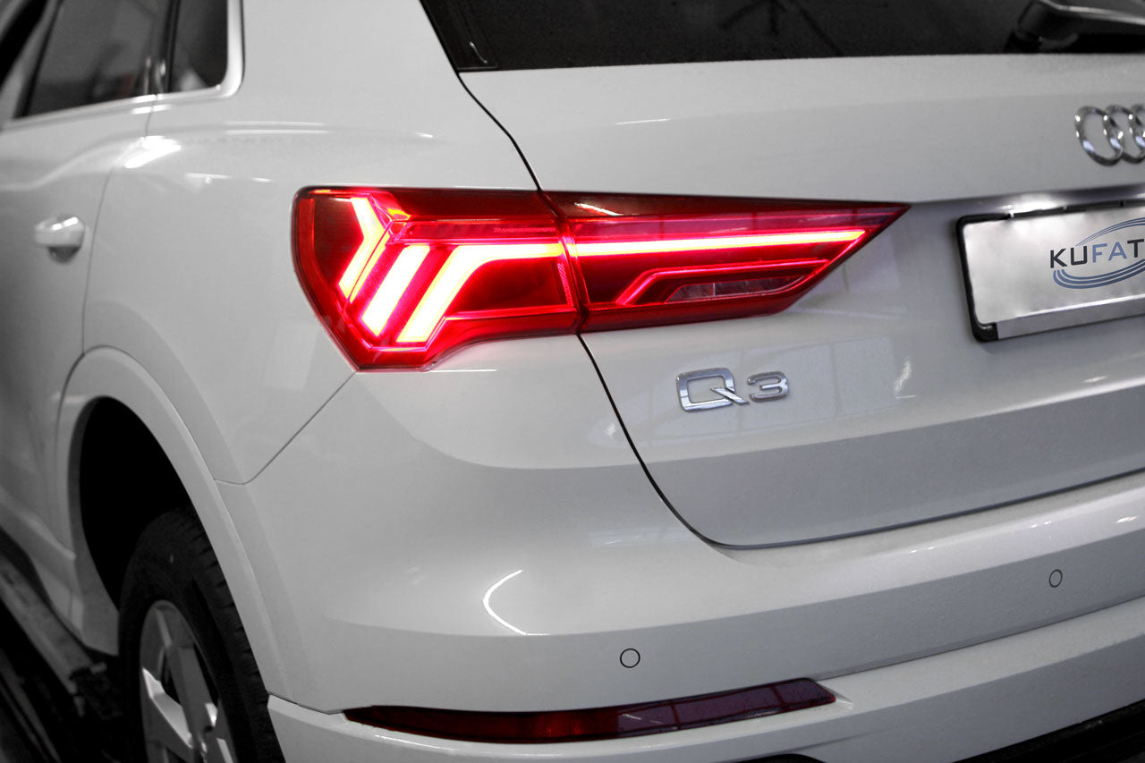 Complete set LED rear lights with dynamic flashing light for Audi Q3 F3