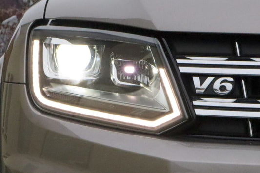 VW Amarok 2H, S1, S6 Bi-Xenon strålkastare med LED DRL 44399