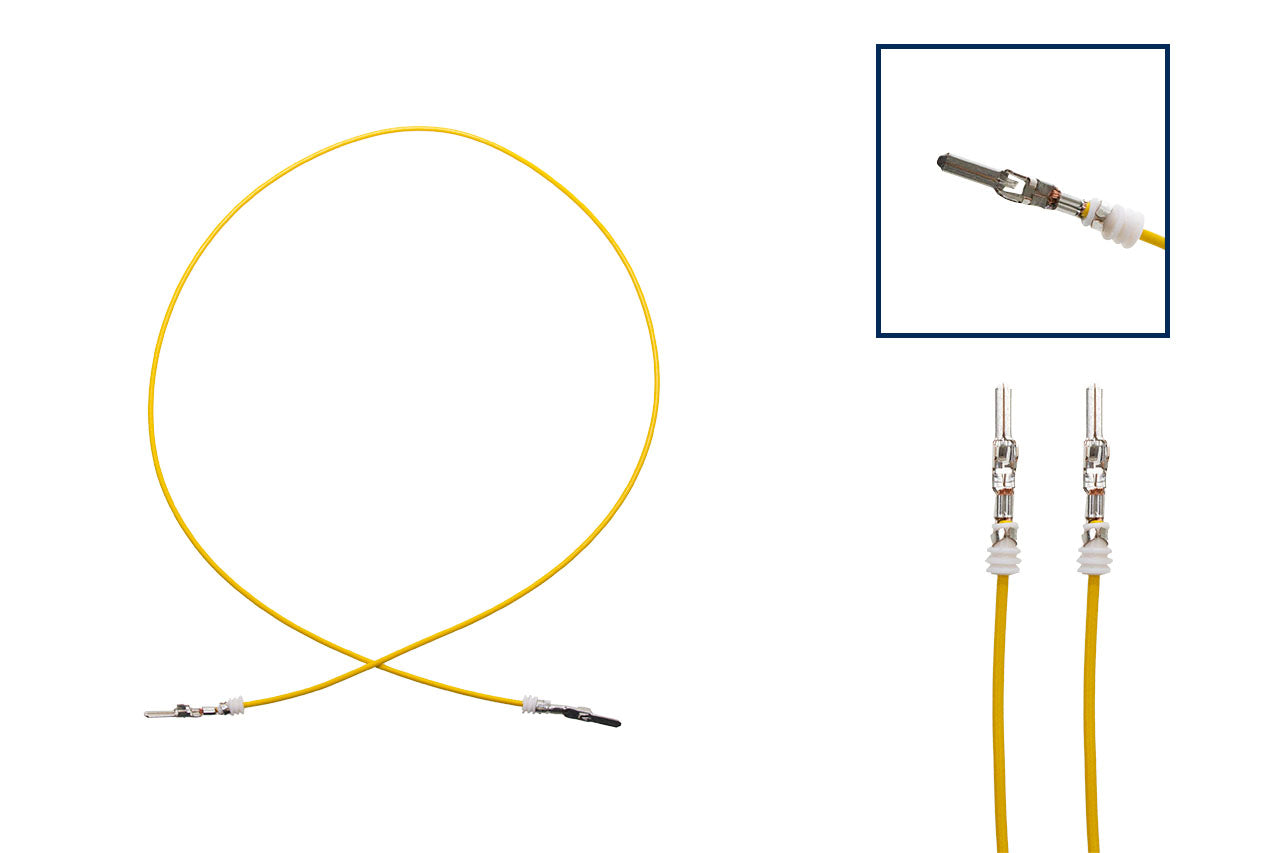 Repair cable, single cable pin contact 2,8 +Seal as 000 979 129 E + SEAL