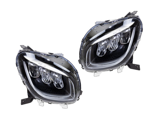 Full LED Headlight Set for Smart 453