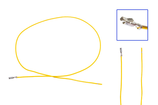Repair cable, single cable 2.8mm flat plug with latching lug 1.0 as 000 979 105 E