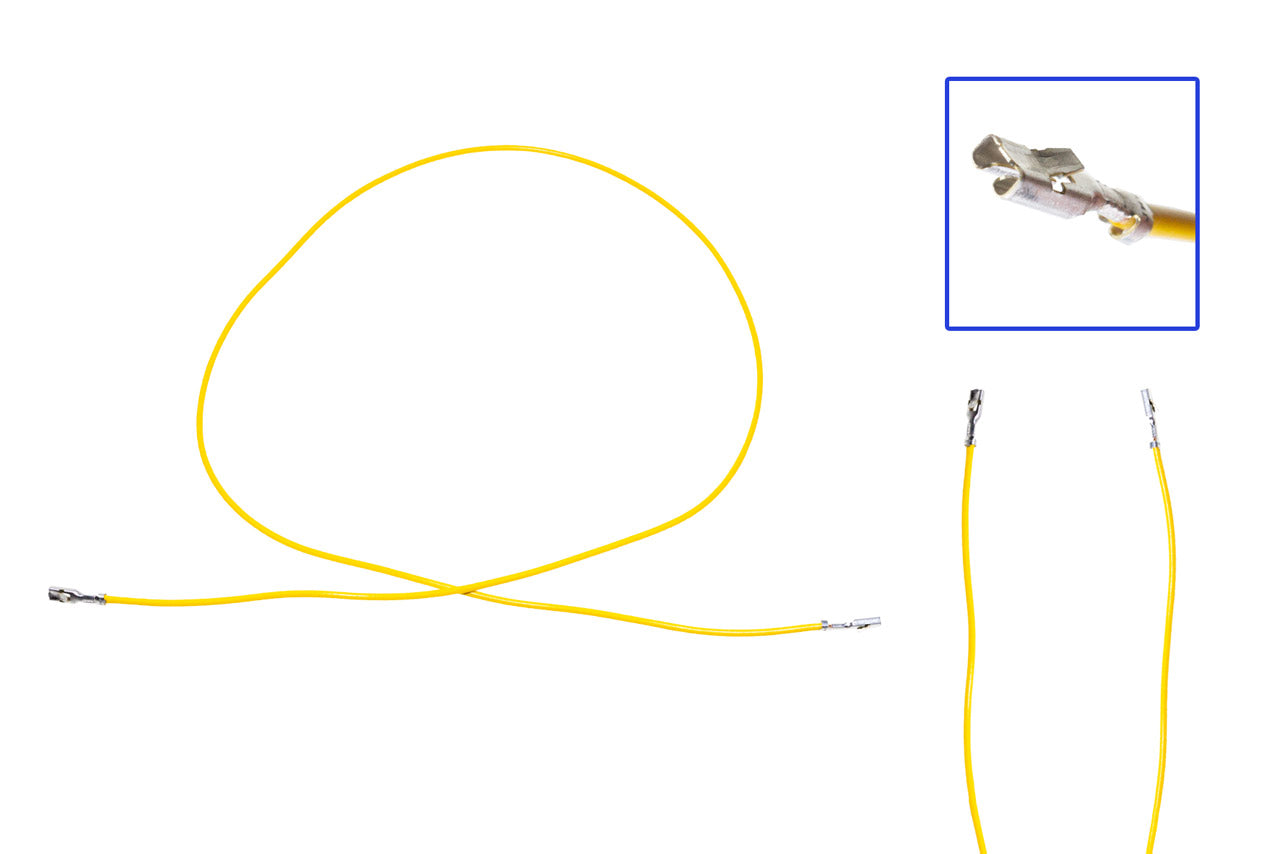 Repair cable, single cable 2.8mm flat plug with latching lug 1.0 as 000 979 105 E