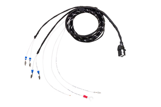 Cable set extension mLWR xenon to halogen headlights for  Audi A4, Seat Exeo