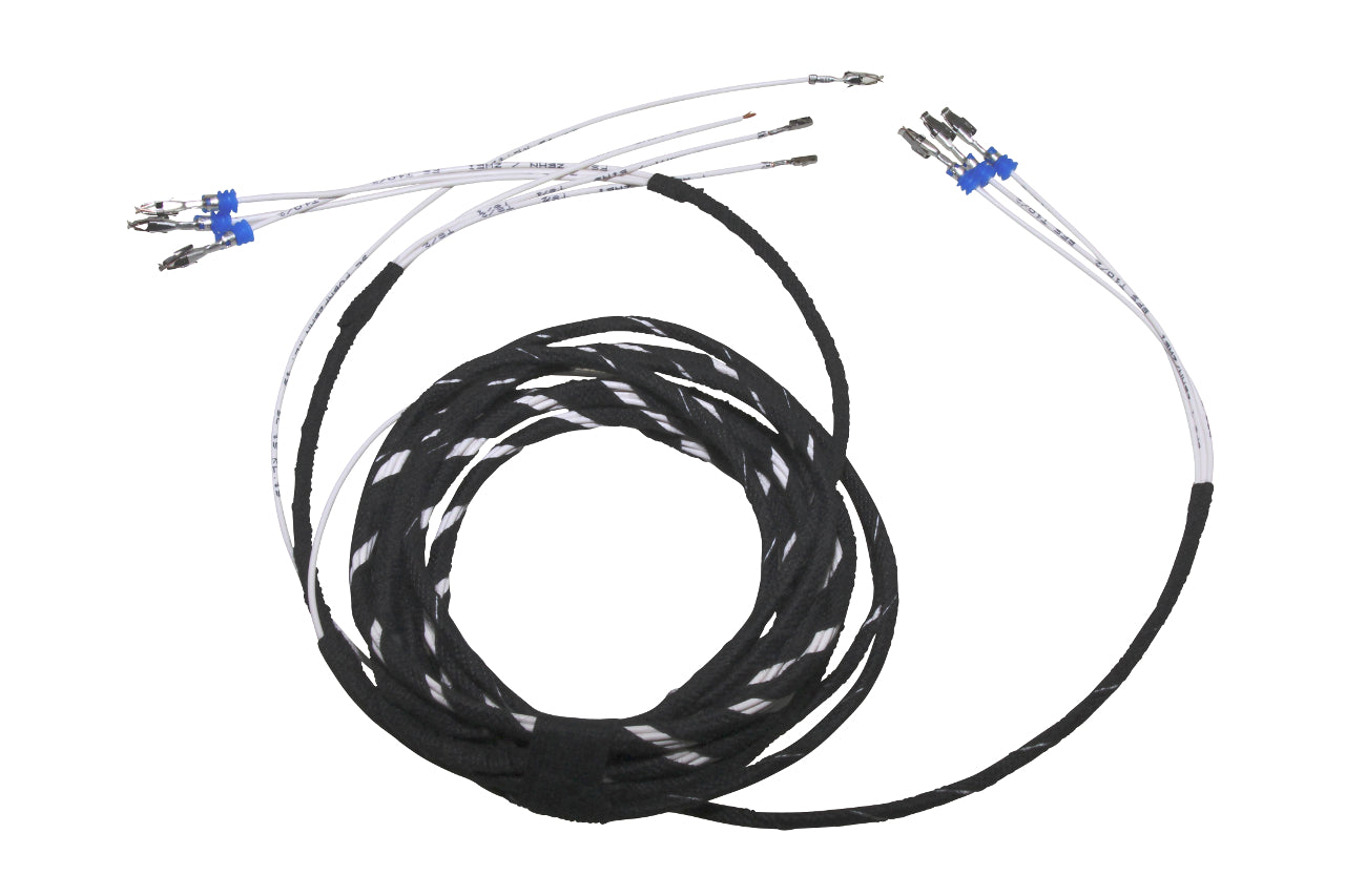 Cable set extension mLWR xenon to halogen headlights for VW Jetta 5C, VW Sharan 7N