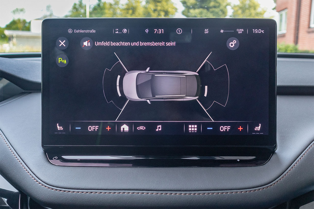 Complete set Park Pilot front for Skoda Enyaq 5A