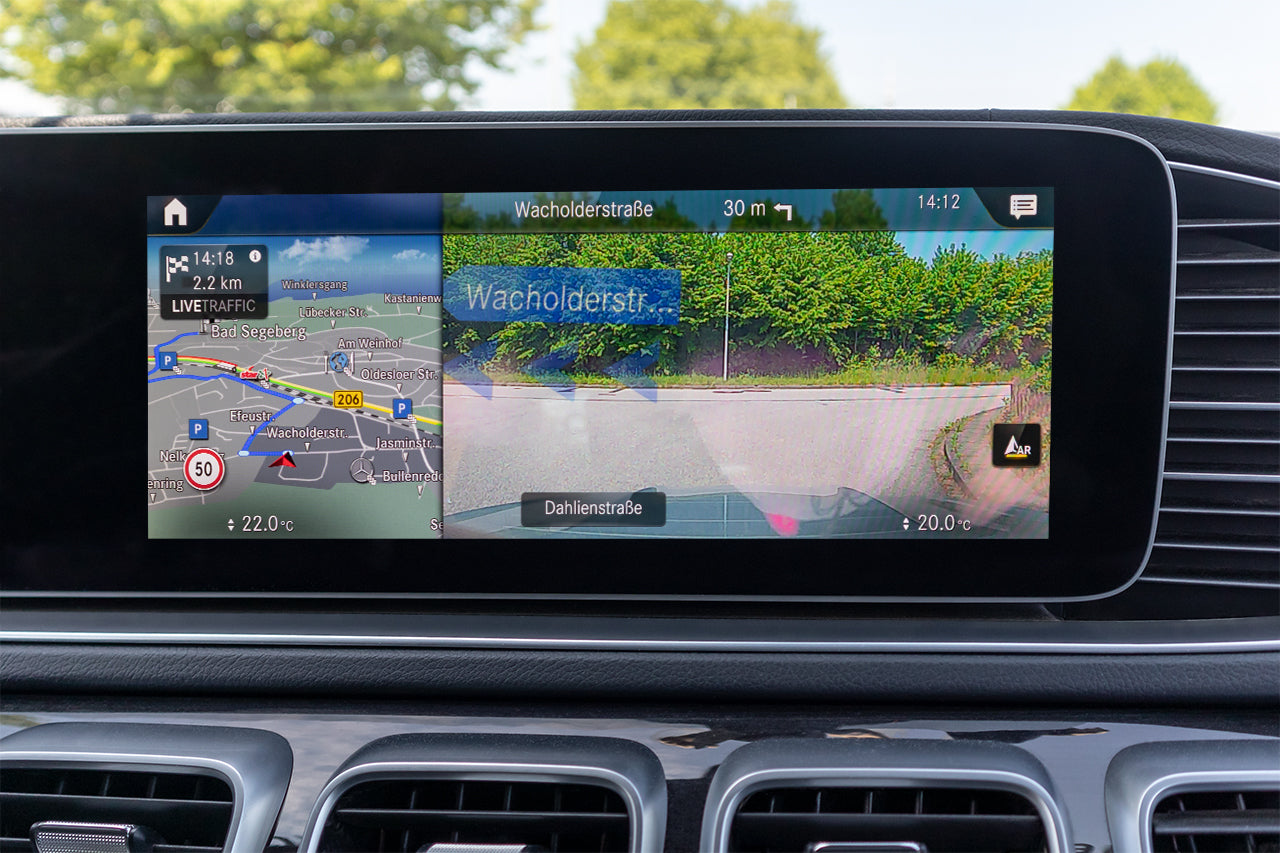 Complete set MBUX Augmented Reality Code U19 for Mercedes Benz GLE-Class V167