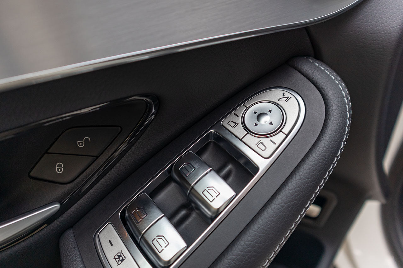 Complete set el. folding exterior mirrors code 500 for Mercedes Benz GLC-Class W253