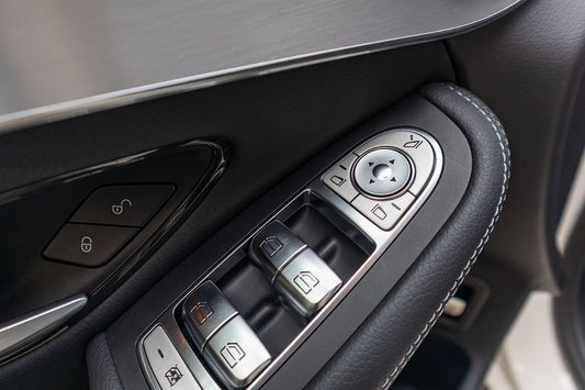 Complete set el. folding exterior mirrors code 500 for Mercedes Benz GLC-Class W253