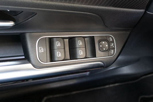 Complete set el. folding exterior mirrors code 500 for Mercedes Benz B-Class W247