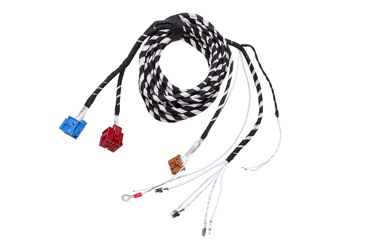 Cable set trailer hitch central electrics for Porsche Cayenne 92A