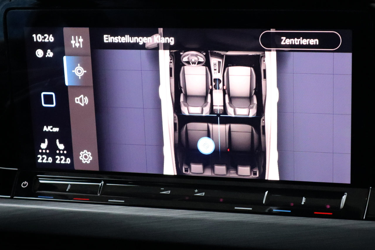 Complete set of rear speakers for VW Golf 8 CD