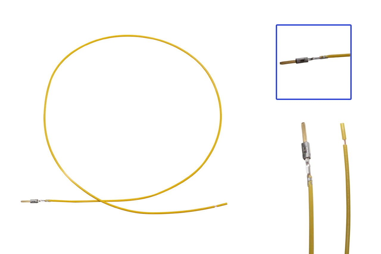 Repair cable, single cable MiT Contact Male selectiv gilded 0.5 as 000 979 020 EA / 000 979 041 EA