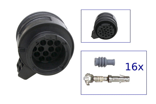 Repair kit connector 16 pin 3D0 973 993 plug housing for VW Audi Seat Skoda