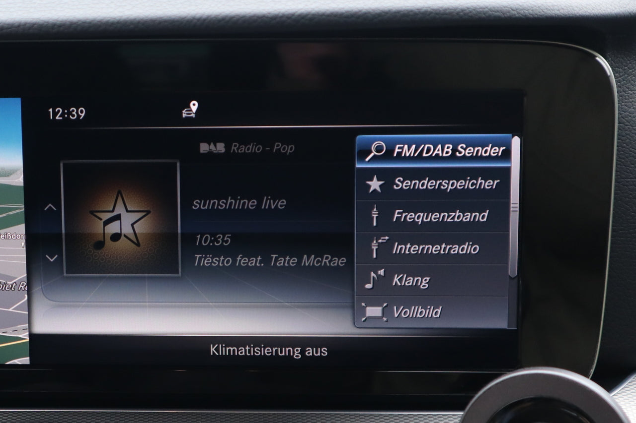 Complete retrofit kit for DAB+ code 537 for Mercedes Benz E-Class series 213