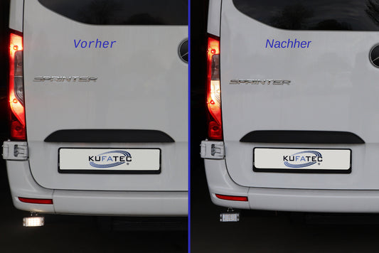 Conversion kit conversion L21 reverse light and bumper corner to rear lights for Mercedes Sprinter 907/910