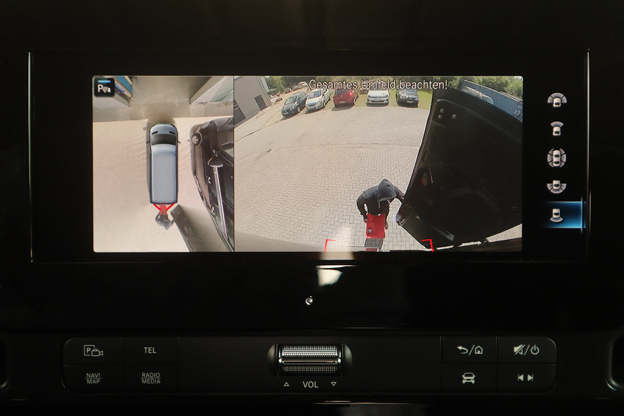 Coding dongle activation rear view camera with open wing door for Mercedes Benz