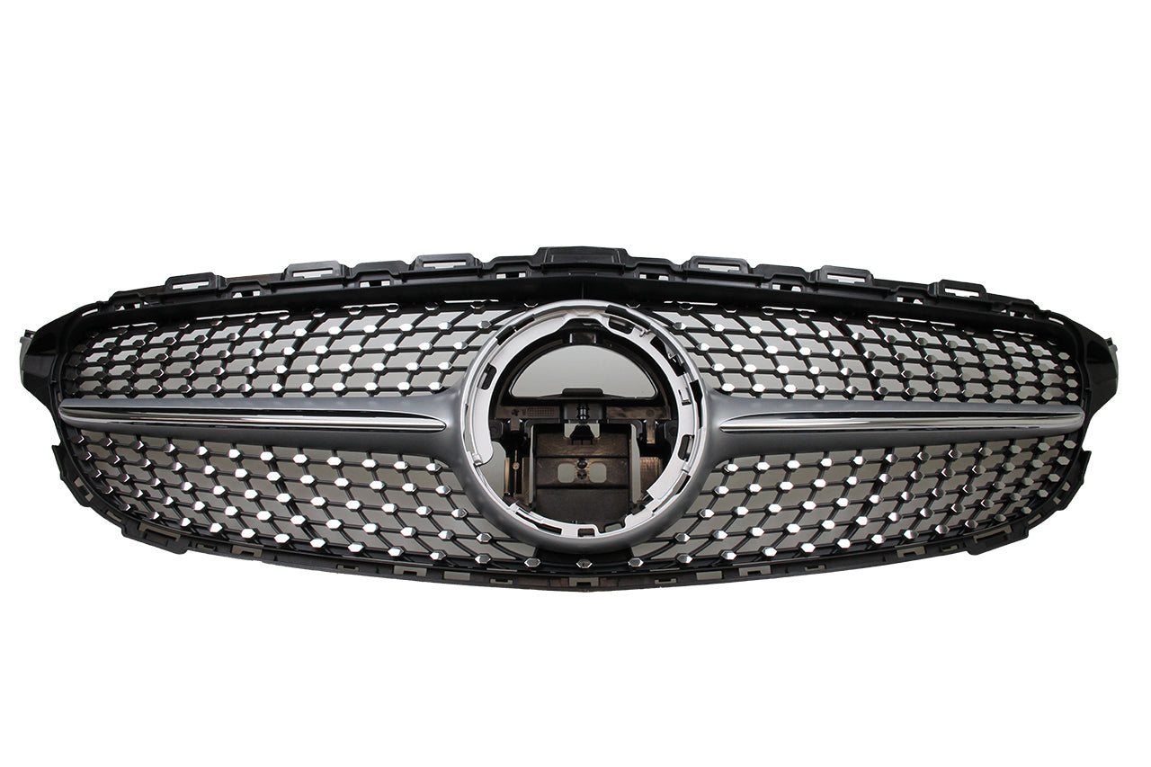 Original Radiator Grille A 205 888 11 00 Diamond-Star Optics Code 5U4 for Mercedes C-Class W205