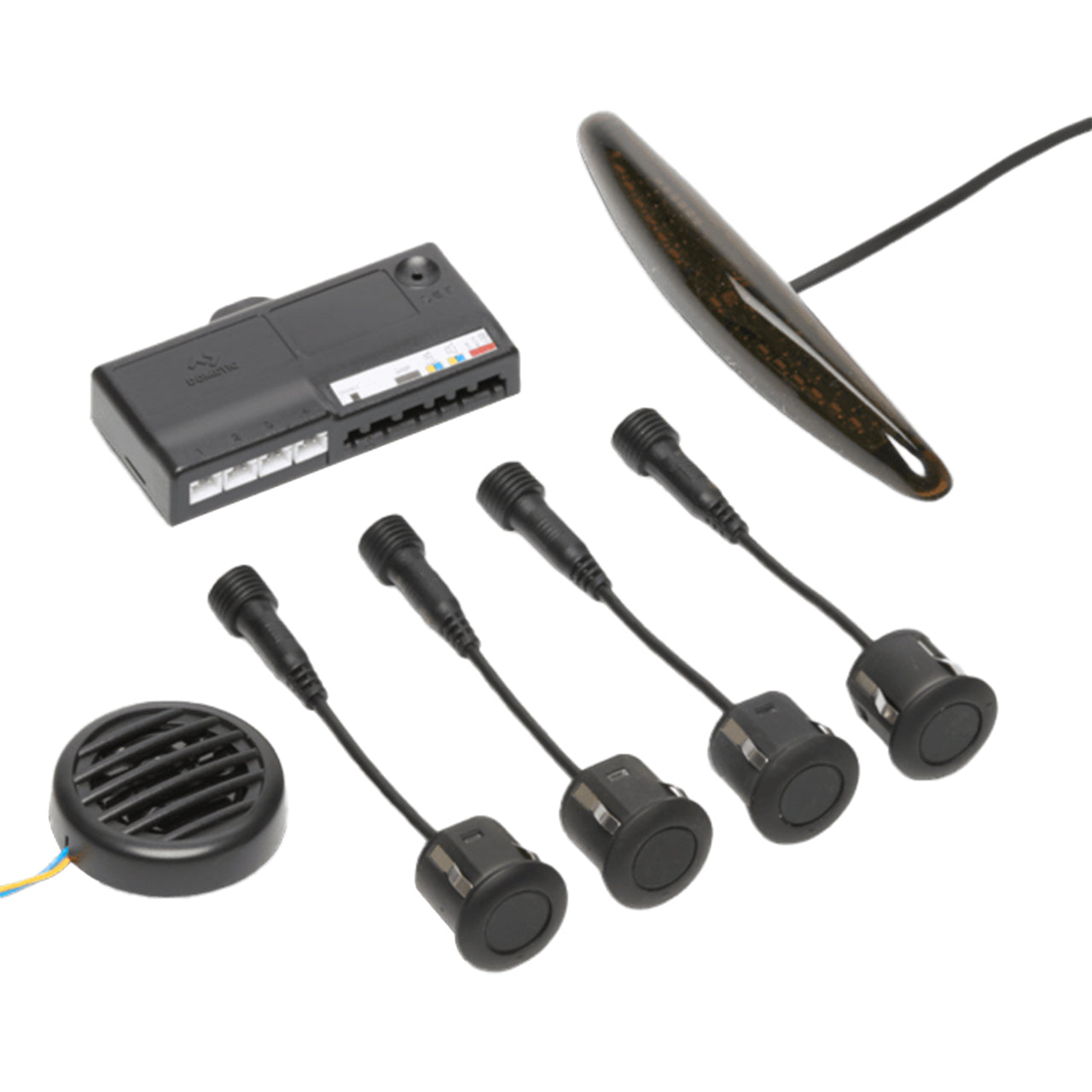 Dometic MagicWatch MWE 860 Rear Parking Aid for Cars, Four Sensors and LED Display