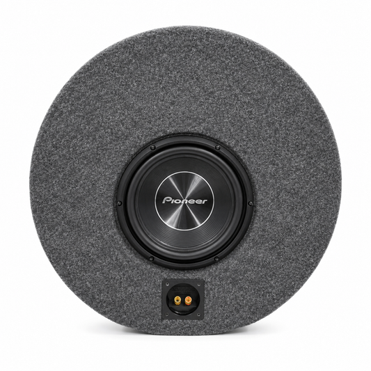 Pioneer TS-A250D4 i Felga 16" reservhjulsbaslåda – 10" - DEMO