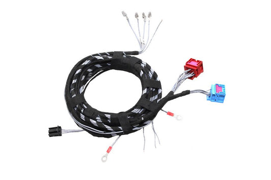 Cable set swiveling trailer hitch - central electrics for VW Golf 7