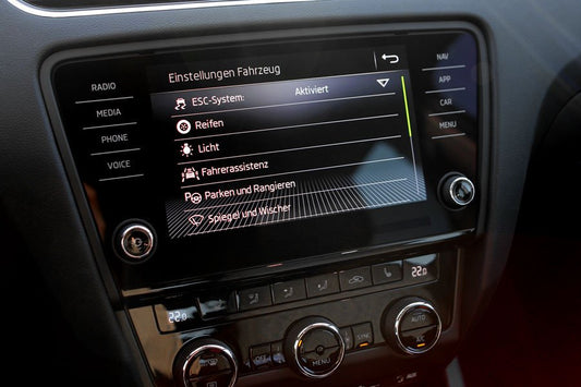 Complete set OPS parking system Park Pilot front + rear for Skoda Octavia 5E