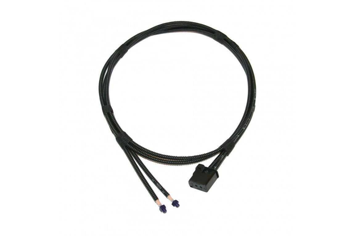 MOST fiber optic cable set, twin pack, protective hose