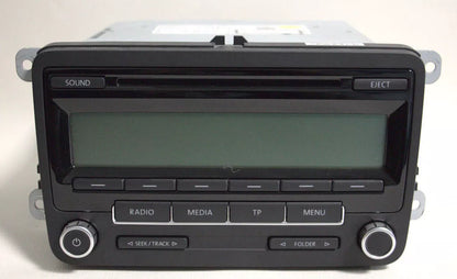 VW 1K0 035 186 L RCD 300 BVX Bilstereo