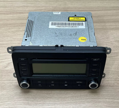 VW RCD 300 Radio FD 2604 HW 010 SW 0021